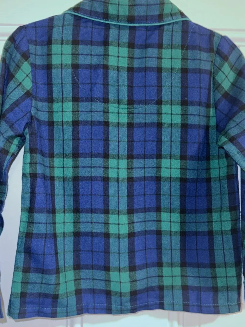 Saint Eve Kids Navy/blue Plaid Pajamas